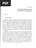 Surface Runoff and Subsurface Drainage: Andy D. Ward