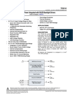 LCD Bias Power Integrated With WLED Backlight Drivers: Features