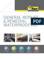 DR Fixit General Repair Remedial Waterproofing Guide PDF