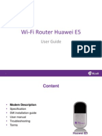 Wi-Fi Router Huawei E5830 Eng