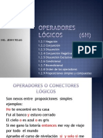 1.2 Operadores Lógicos