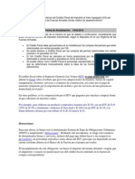 Cómo Se Debe Realizar El Cálculo Del Crédito Fiscal Del Impuesto Al Valor Agregado