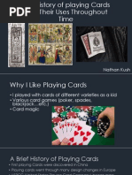 The History of Playing Cards Presentation