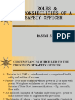 Safety Officer - ROLES & RESPONSIBILITIES