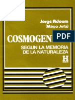 Cosmogenesis Segun La Memoria de La Naturaleza - Dr. Jorge Adoum