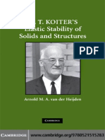 Van Der Heijden A.M.A. (Ed.) W. T. Koiter's Elastic Stability of Solids and Structures (CUP, 2009) (ISBN 0521515289) (O) (240s) - EM