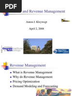 RM Dynamic Pricing Demand Forecasting