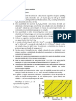 Lista de Exercícios de Química Analítica - Propriedades Das Soluções