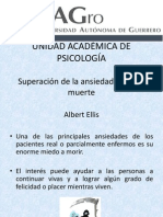 Superación de La Ansiedad Sobre La Muerte Albert Ellis