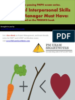 Essential Interpersonal Skills Project Manager Must Have!: A Guide To Passing PMP® Exam! Series.