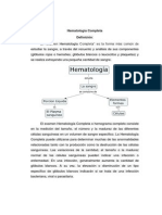 Hematología Completa