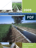 Development of Magoya Gravity Irrigation System