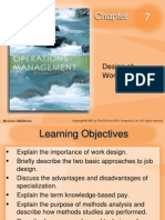 Design of Work Systems: Mcgraw-Hill/Irwin