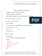 LITERALS Vs BIND VARIABLES WITH CURSOR - SHARING