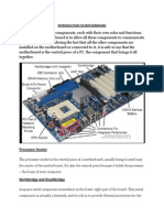 Introduction To Motherboard