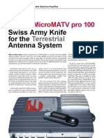 Fagor Micromatv Pro 100: Swiss Army Knife For The Antenna System