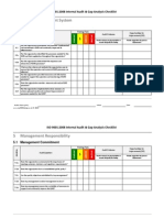 Audit Checklist