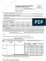 Application Format For Grant of Permanent Commission in Indian Navy