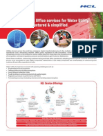 HCLT Brochure: Water Utility Services