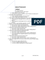 Fundamental Analysis Framework