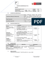 SESIÓN DE APRENDIZAJE #01 CIENCIAS SOCIALES Nuevo