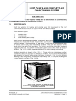 Lesson Heat Pumps and Complete Air Conditioning System