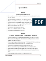 Cse-Vii-java and J2EE (10cs753) - Question Paper