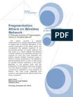 Fragmentation Attack On A Wireless Networkdoc968