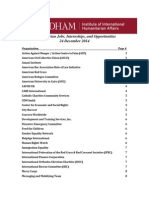 Humanitarian Jobs and Opportunities - 12.24.14