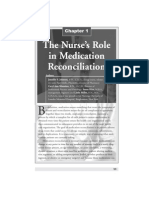 Nurse's Role in Medication Reconciliation