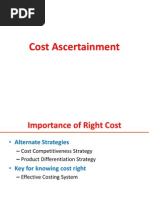 Cost Ascertainment