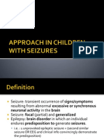 Approach in Children With Seizures