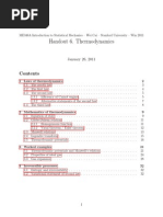 Stat. Mech Note