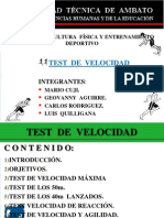 Test Velocidad