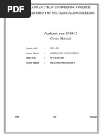 Kinematics of Machinery Question Bank