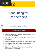 Accounting For Partnerships: Accounting Principles, Ninth Edition