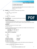 Reaction Mechanism Theory E