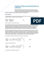 Compressor Calculations