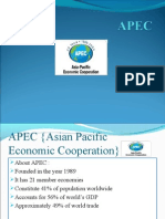 APEC (Asian Pacific Economic Cooperation)