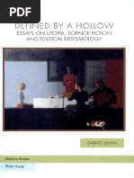 Darko Suvin Defined by A Hollow Essays On Utopia Science Fiction and Political Epistemology PDF