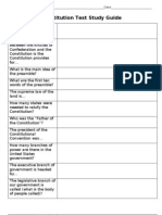 Consitution Test Study Guide