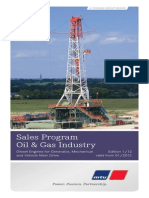 Sales Program Oil Gas Industry MTU Shop