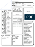 Paladin 3 / Warlock 3 Noble Half-Elf Chaotic Good: Shield Scale Mail Rapier Dagger