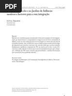 As TIC Na Escola e No Pré - Escolar