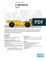 Especificaciones Tecnicas Dumper Mt2010