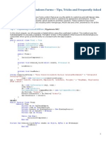 Data Grid View in Windows Forms