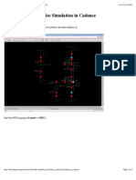 How To Perform A Noise Simulation in Cadence - EDA Wiki