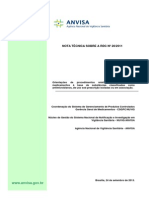 Nota Tecnica RDC N 20 2011 24 09 2013