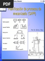 Planificacion de Procesos de Mecanizado