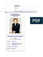 Margaret Thatcher Project